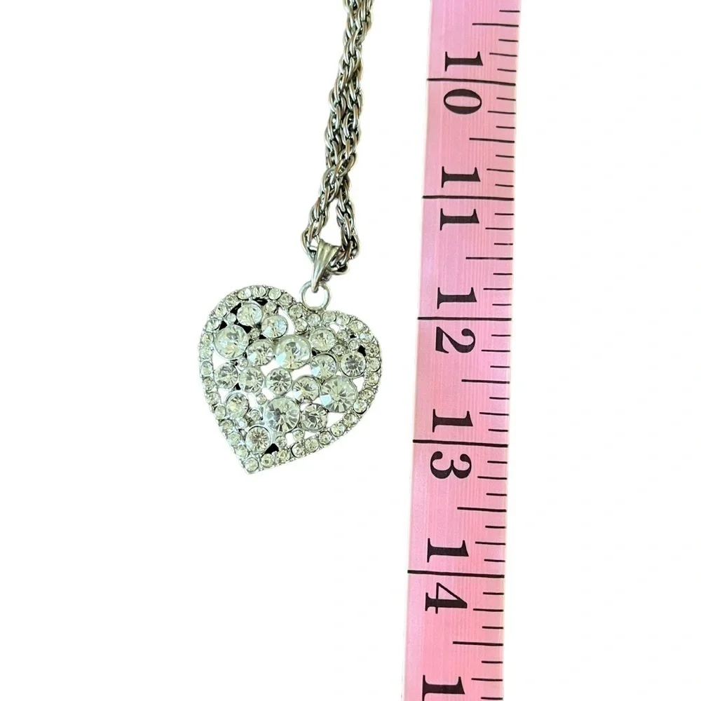 Women’s Crystal Heart Necklace